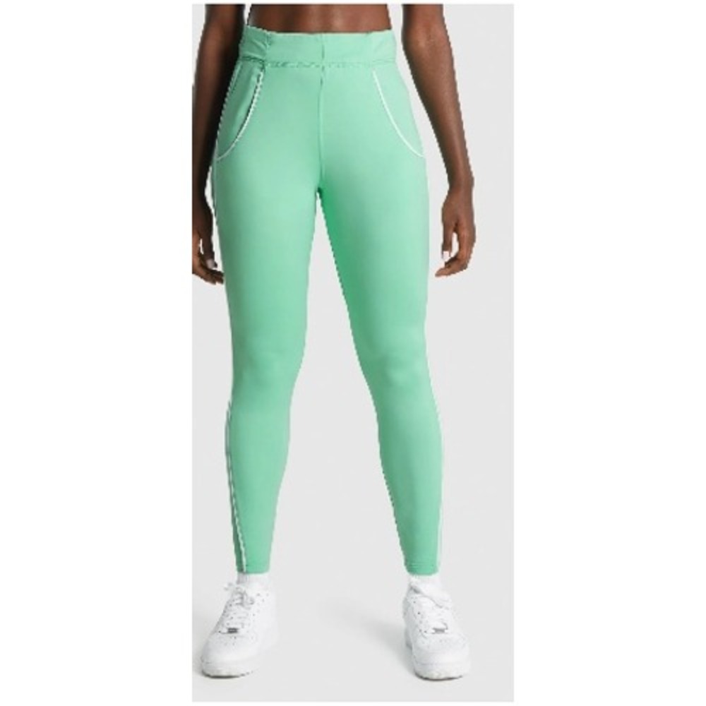 Gymshark Recess Joggers Pants Womens Small Mint Green Sporty Gym Fitness Pull On